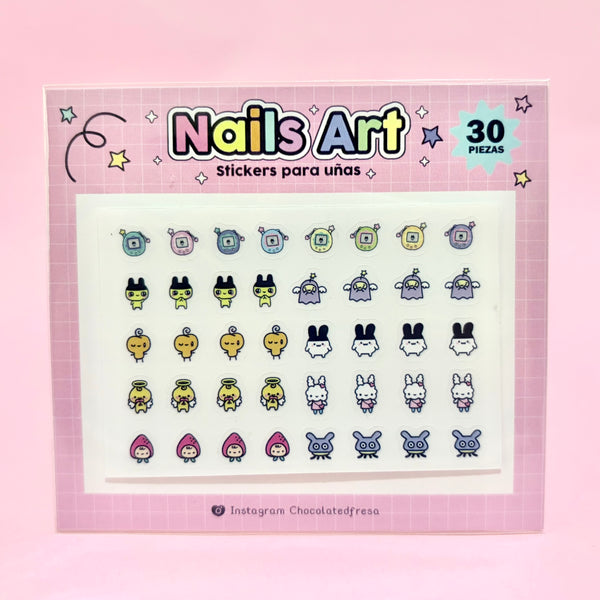 Nails Sticker Gotchis