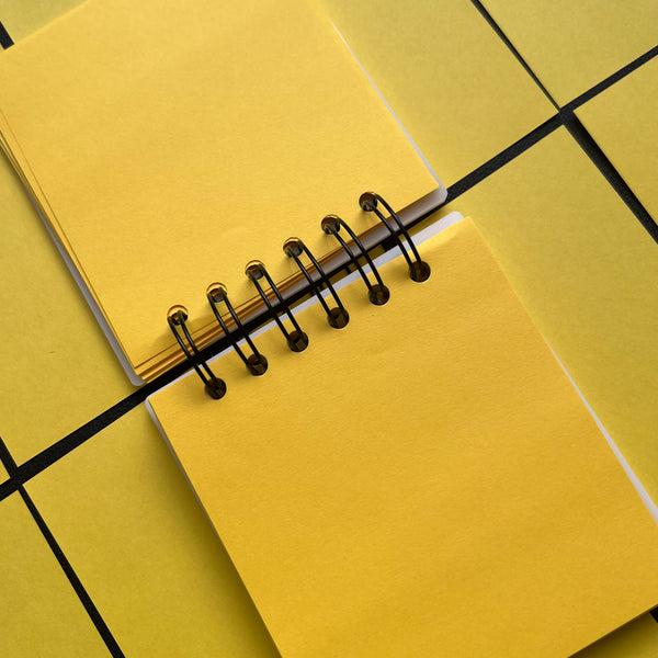 Notebook Pantone Yellow