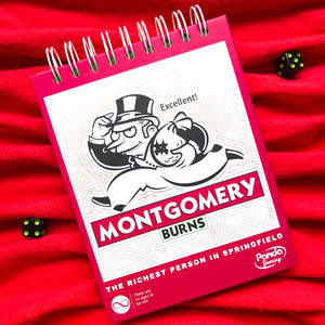 Notebook Montgomery Burns (Special Foil)