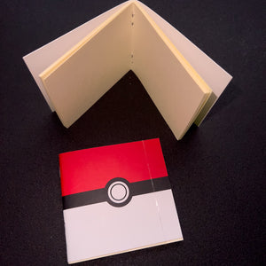 Micro Notebook 7cm Pokeball