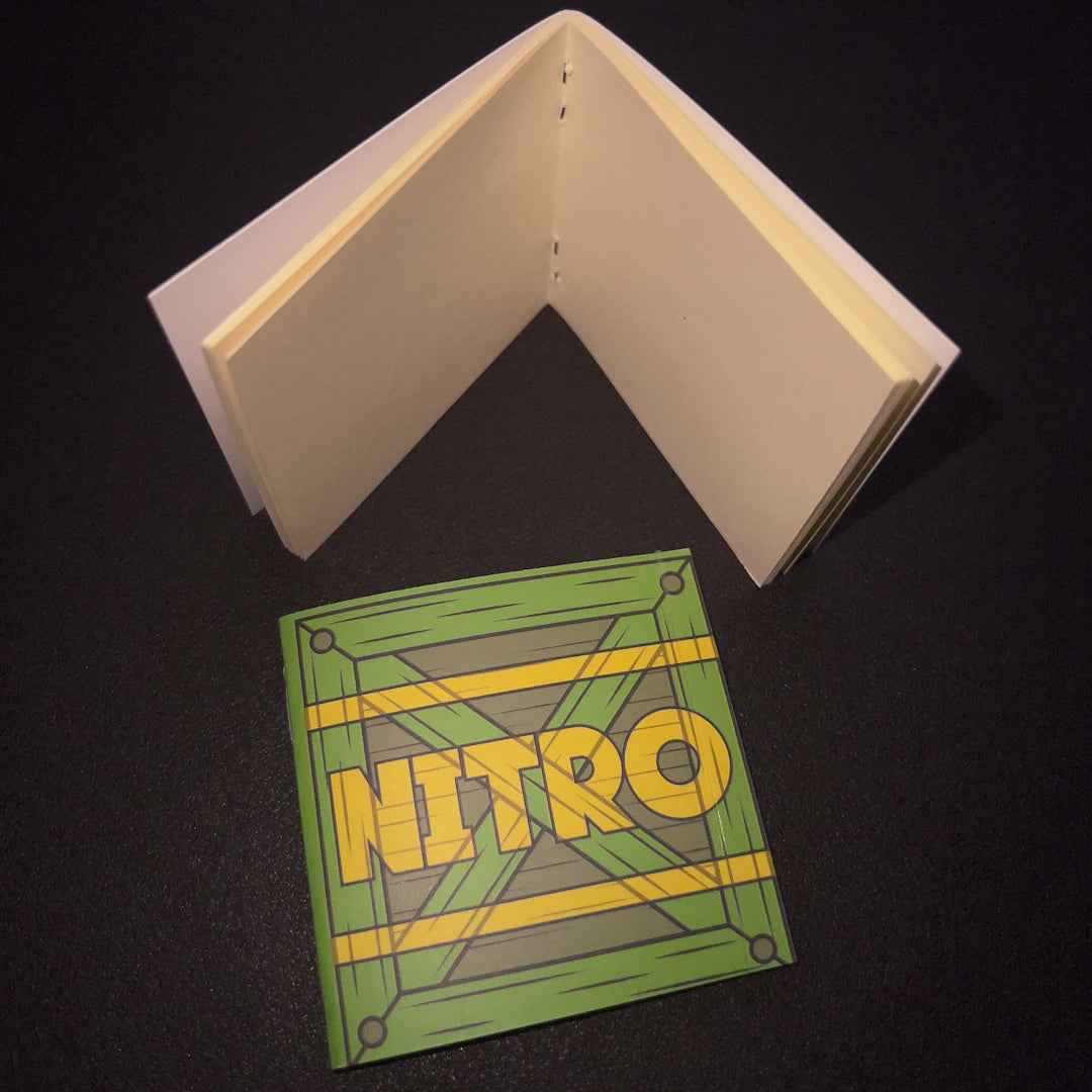 Micro Notebook 7cm Crash Nitro