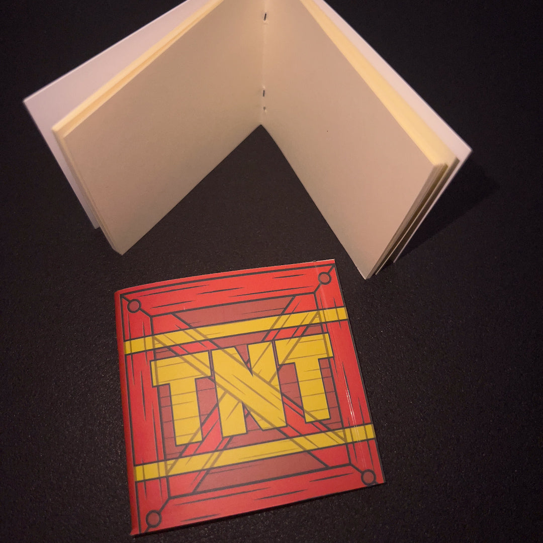 Micro Notebook 7cm Crash TNT