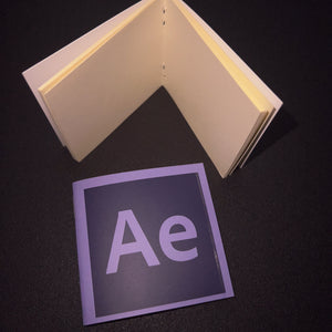 Micro Notebook 7cm Adobe After Effects