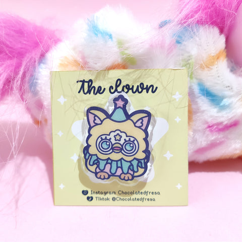 Acrilyc Pin Clown