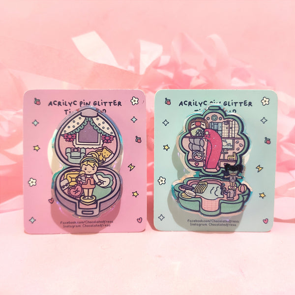 Pin Holograph Polly Sets